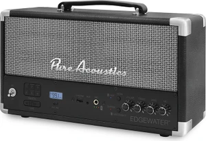 רמקול נייד בלוטוס סטריאו 100W דגם Pure Acoustics EDGEWATER-BLACK צבע שחור