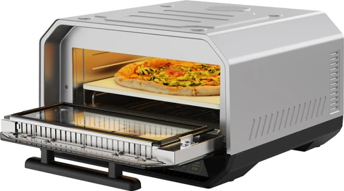 טאבון פיצה חשמלי 2200W עם אבן שמוט דגם SIRIUS LIVING FIORNO-13