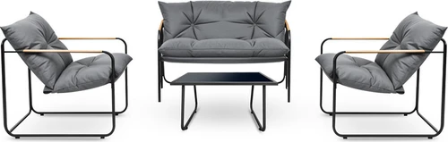 מערכת ישיבה מעוצבת למרפסת ולגינה דגם Comfort4U SORANO VIBE