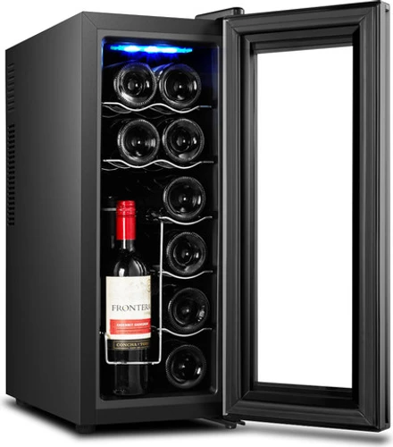 מקרר יינות עד 12 בקבוקים דגם SIRIUS LIVING WCR-65