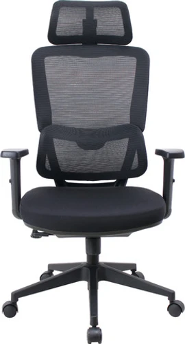 כיסא מנהלים אורתופדי כולל משענת ראש דגם CARBON ATHER