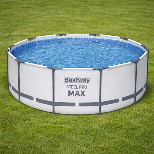 בריכה עגולה 3.66X1.22מ' כולל משאבת פילטר Bestway דגם 56420