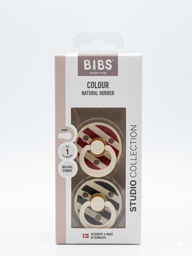 זוג מוצצי לטקס Colour מידה 1 לגיל 0+חודשים BIBS