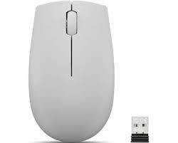 עכבר אלחוטי Lenovo 300 Wireless Compact Mouse - צבע arctic gray