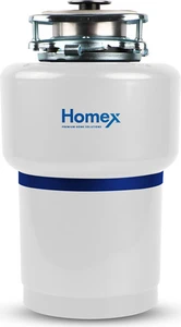 טוחן אשפה 1 כ"ס כולל מתג אלחוטי לבן דגם Homex SGD-3000