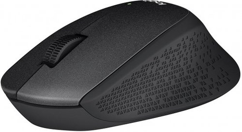 עכבר אלחוטי שקט Logitech M330 Silent Plus - צבע שחור