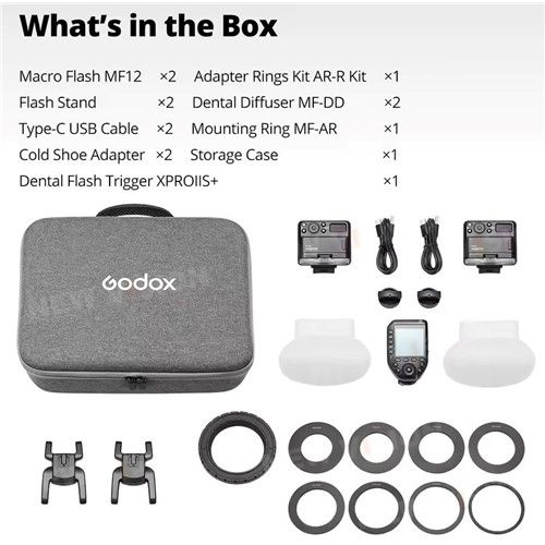 GODOX Dental Macro Flash with Bracket Kit