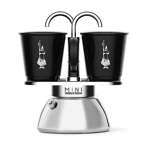 מקינטה Bialetti Mini Express Induction כולל 2 כוסות