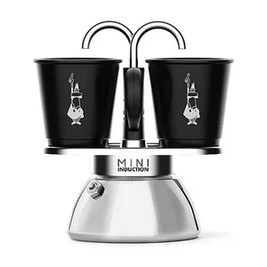 סט מקינטה Bialetti Mini Express Induction כולל 2 כוסות