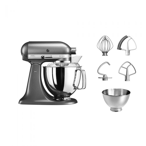 מיקסר KitchenAid 5KSM175ECU נירוסטה | יבואן רשמי ניופאן Kitchen Aid
