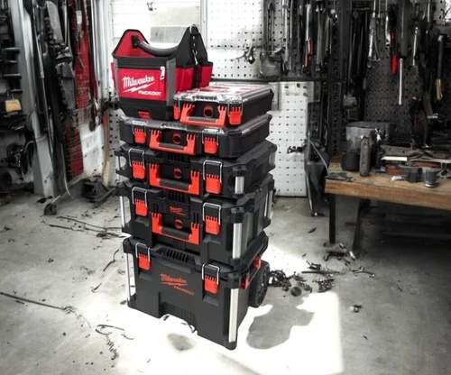 ערכת ארגז כלים 6 חלקים Milwaukee PACKOUT דגם 4932464244-6