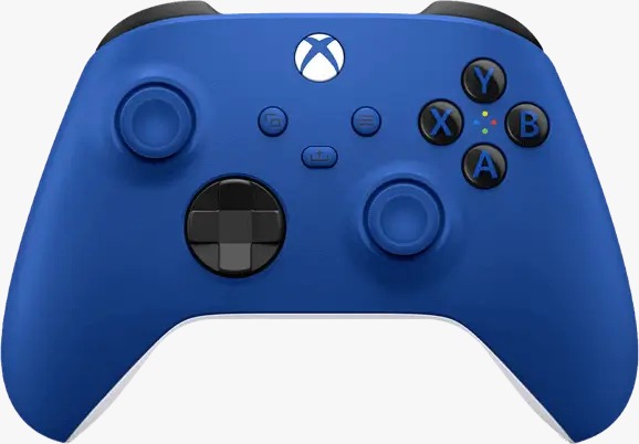 בקר אלחוטי XBOX  XSeries  - כחול לבן
