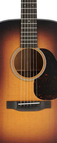 גיטרה אקוסטית +ארגז MARTIN D18 SATIN 1935 BURST