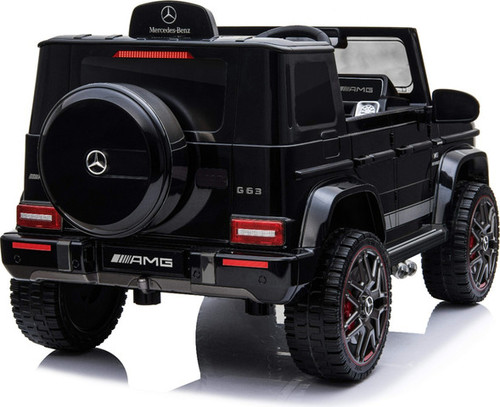ג'יפ ממונע שחור לילדים Mercedes G63 12V 