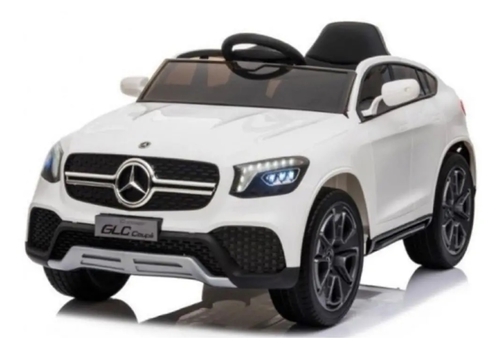 ג'יפ ממונע לילדים ורוד/לבן Mercedes GLC 12V 