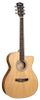 גיטרה אקוסטית מוגברת עם נרתיק CORT PURE-OCF NS Cutaway with Fishman, Sitka Spruce Top