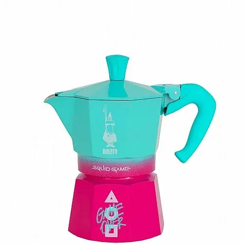 מקינטה Bialetti Moka Express ל-3 כוסות - SQUID GAME