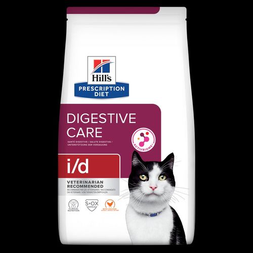 i/d | Hill's Prescription Diet דייג'סטיב קייר לחתול בוגר, 1.5 ק