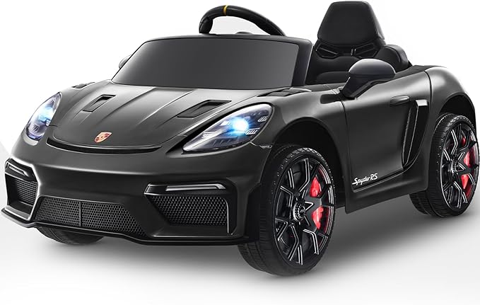 מכונית ממונעת לילדים Porsche 718 Spyder RS 12V 