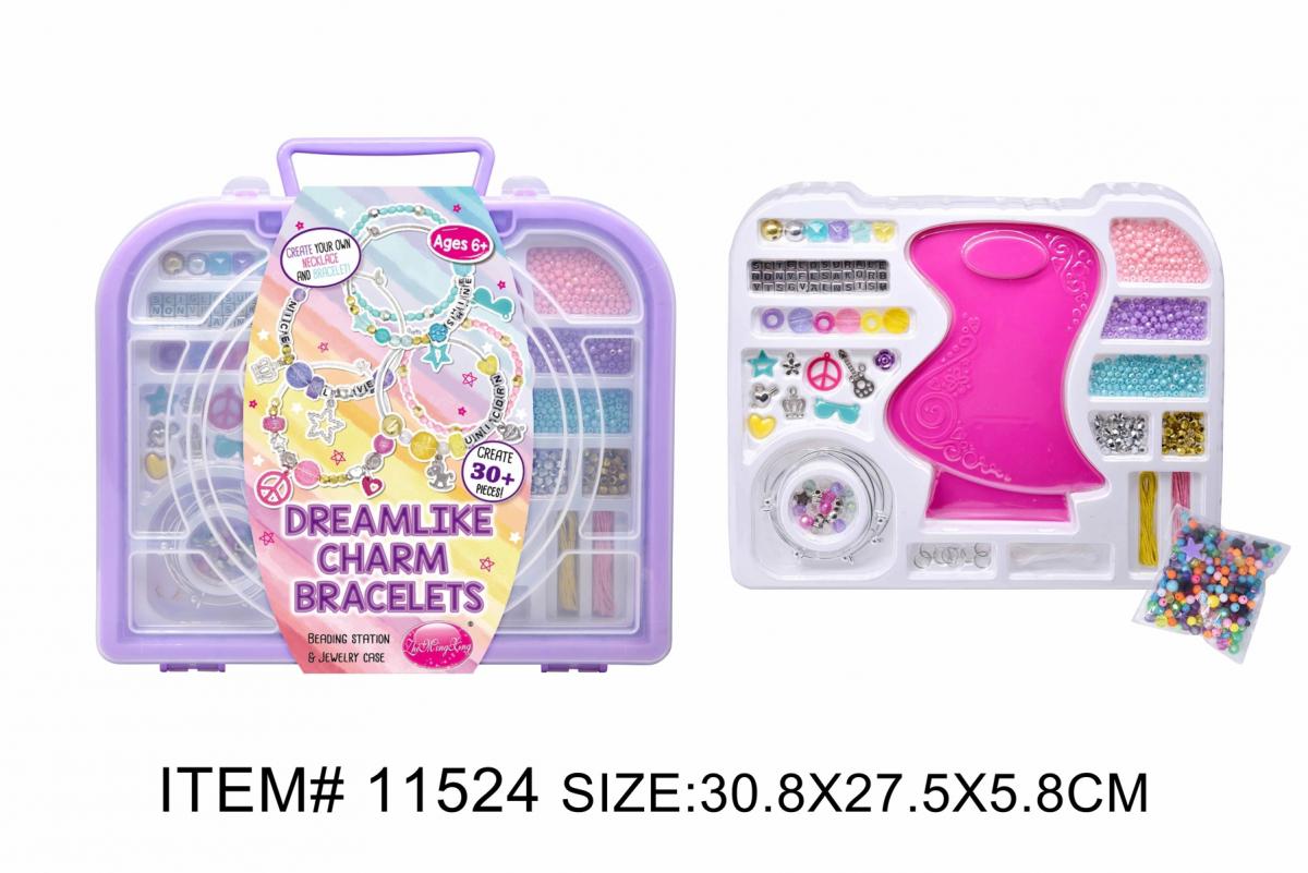 מזוודת חרוזים ליצירת תכשיטים
