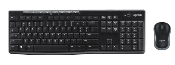 מארז מקלדת ועכבר אלחוטיים Logitech Combo MK270