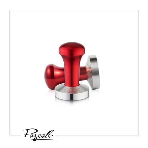 Pascale Tamper Red Aluminium Handle 57mm 