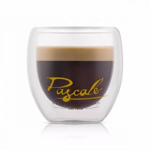 Pascale 80ml סט שישיית כוסות אספרסו עם דופן כפולה פסקל