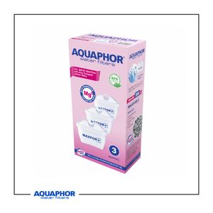 מארז 3 מסננים אקוופור לקנקן טיהור מים AQUAPHOR water filters