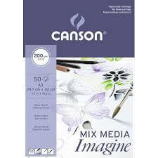 בלוק Imagine A3 200gr CANSON