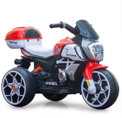 אופנוע ממונע 6V לילדים עם אורות ומוזיקה