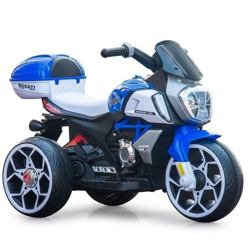 אופנוע ממונע 6V לילדים עם אורות ומוזיקה