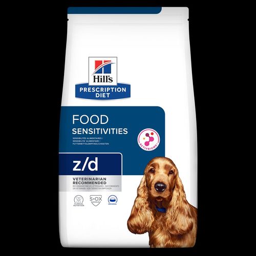 z/d | Hill's Prescription Diet רגישות למזון לכלב, 3 ק