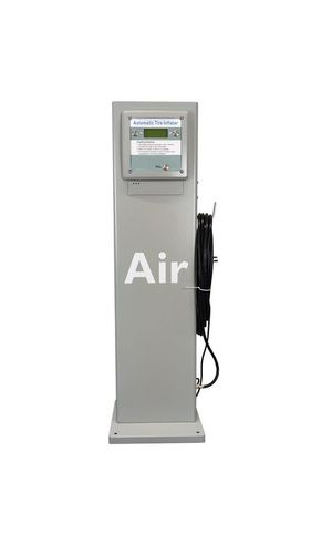 עמדת ניפוח על עמוד ושעון דיגיטלי לשימוש חיצוני/פנימי בתקן  KARNAF IP66