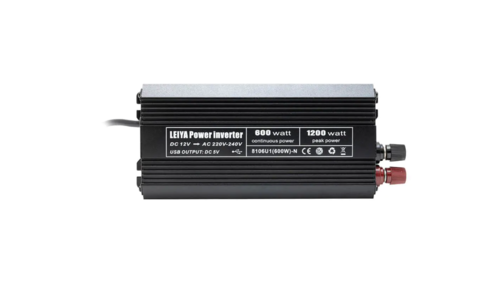 ממיר מתח לרכב מ 12V לחשמל רגיל 220V עוצמה 600W