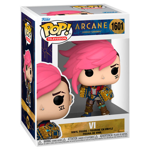 בובת פופ סדורת: ארקיין (ליג אוף לג'נדס) - ויי - Funko POP! TV: Arcane (League of Legends) - Vi #1601