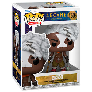 בובת פופ סדרות: ארקיין (ליג אוף לג'נדס) - אקו - Funko POP! TV: Arcane (League of Legends) - Ekko #1603