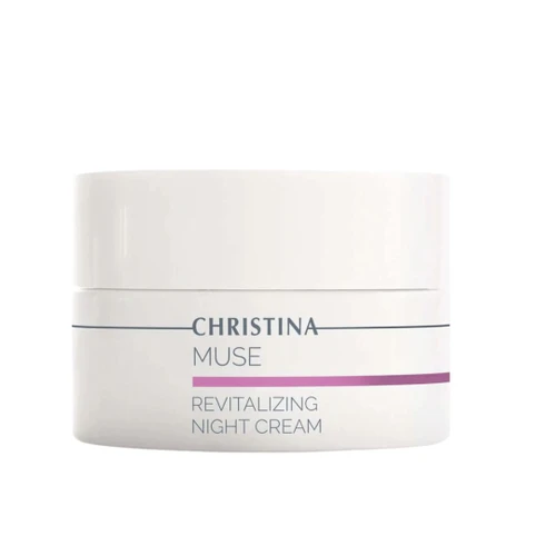 קרם לילה Revitalizing Night Cream מסדרת מיוז של כריסטינה לחידוש והחלקת עור הפנים 50 מ
