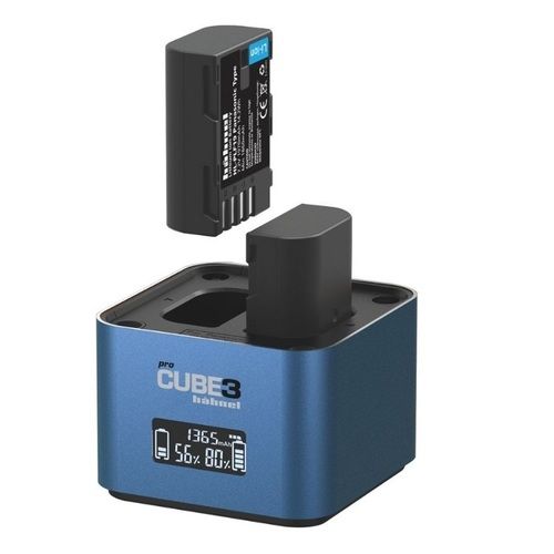 מטען כפול אוניברסלי לסוללות פנסוניק Hahnel ProCube3