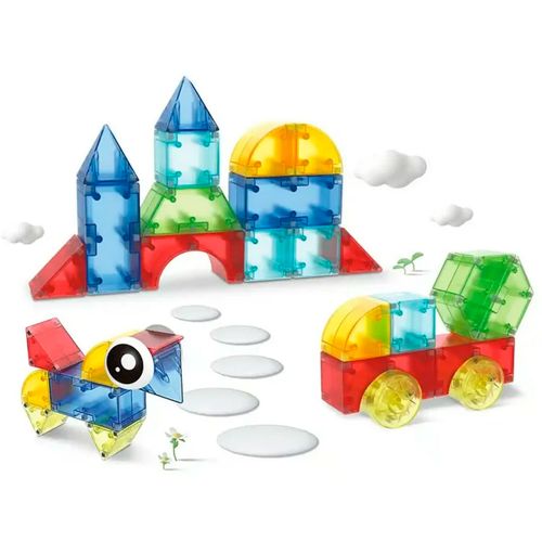 בלוקים מגנטים להרכבה 32 חלקים