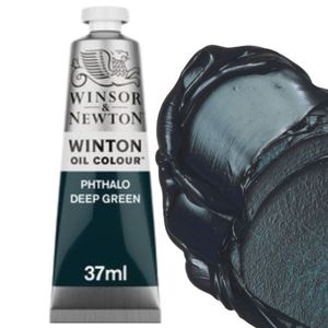 צבע שמן 37 מ"ל Winton Oil Colour Phthalo Deep Green 048