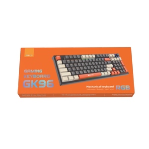מקלדת גיימינג מכאנית אלחוטית GK96 Nordic שחור באנגלית בלבד