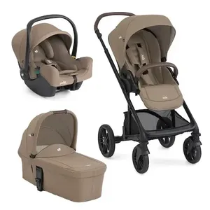עגלה משולבת כולל אמבטיה, טיולון וסלקל Chrome2 Trio | Cashew ג