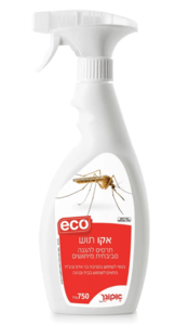 אקו תוש (Eco-Tosh) מבית אקוגן הוא תרסיס 750 מ"ל טבעי