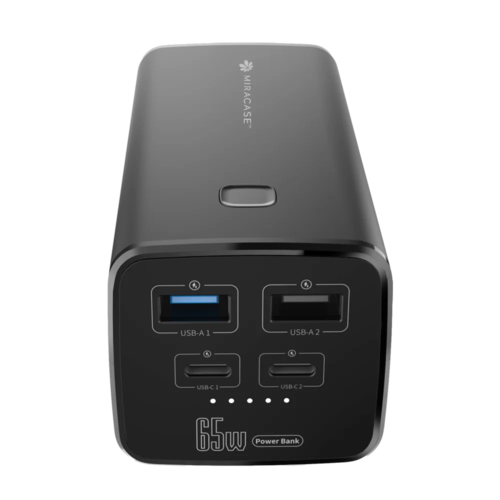 סוללת טעינה 20000mAh Miracase MPB20 עם טעינה מהירה 65W USB-C