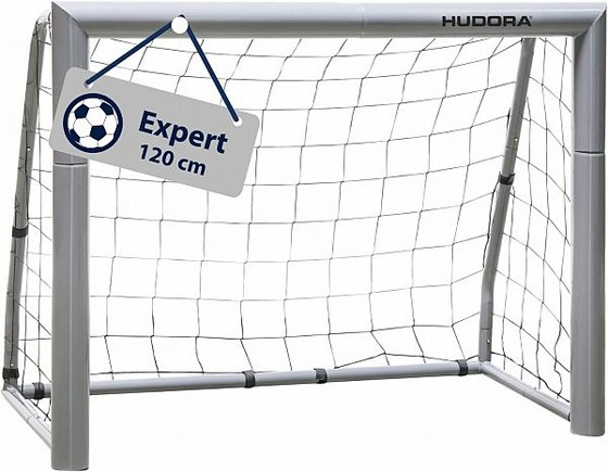 שער כדורגל ברזל מקצועי 120 ס"מ HUDORA EXPERT גרמניה