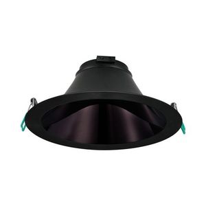 שקוע תקרה שחור HALO SYLVANIA 21/24/25/27W 8" IP54 3CCT