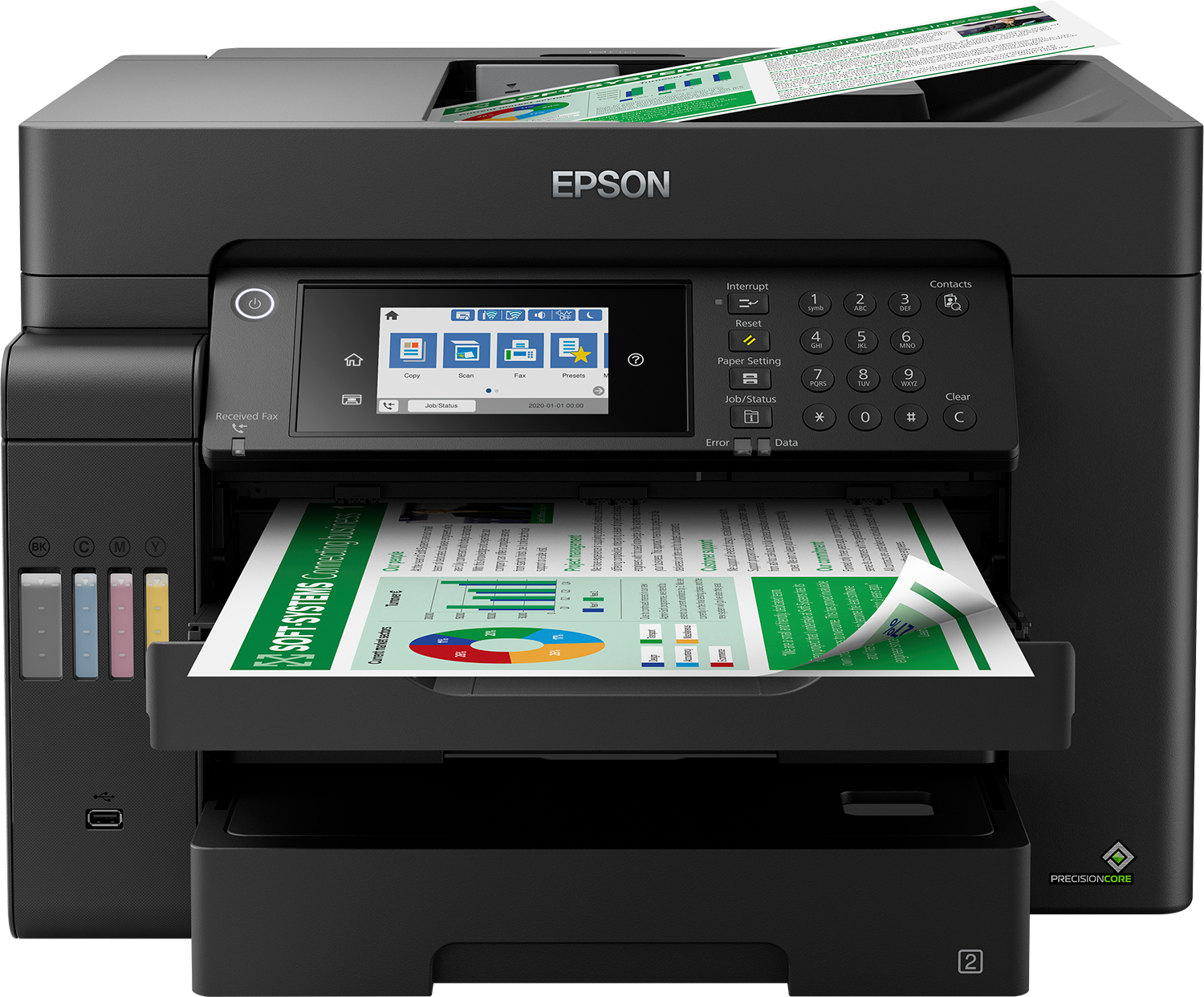 מדפסת ‏הזרקת דיו ‏משולבת Epson EcoTank L15150 אפסון