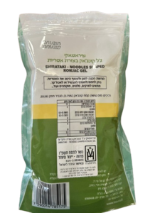שיראטאקי - אטריות קונג'אק עבות