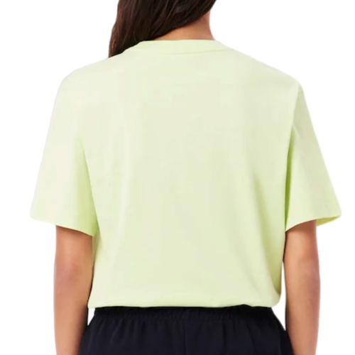 חולצה LACOSTE מידות XS-XL לנשים בגוון ליים