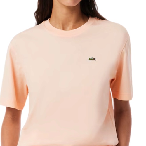 חולצה LACOSTE מידות XS-XL לנשים בגוון אפרסק